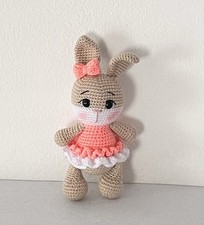 Coniglio amigurumi fatta usato  Vodo Cadore