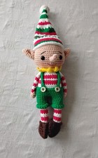 Crochet christmas elf for sale  MANCHESTER