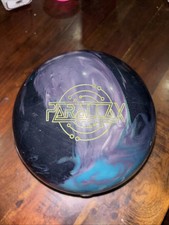 Usado, Bola de boliche Storm Parallax 15 lb perfurada única ponte rachada comprar usado  Enviando para Brazil