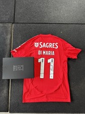 Usado, Camisa Match Worn 2025 Angel Di Maria SL Benfica usada assinada V Arouca. comprar usado  Enviando para Brazil