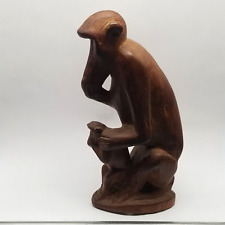 Wood carved baboon for sale  Whitesboro