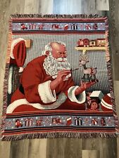 Christmas santa tapestry for sale  Rome