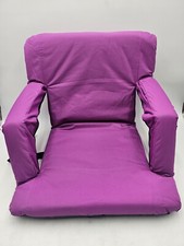 Assento de estádio dobrável Alpcour com alças e bolsos para mochila - Roxo - NOVO!, usado comprar usado  Enviando para Brazil