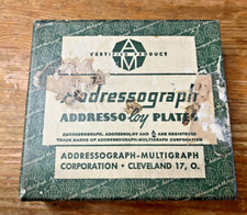 Graphotype addressograph addre for sale  Ranson