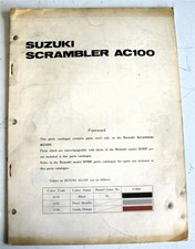 Suzuki scrambler ac100 for sale  LEICESTER