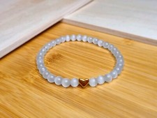 Mondstein armband herz gebraucht kaufen  Dülmen