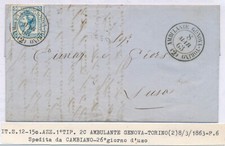 1863 italia azzurro usato  Lecco