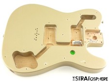 Fender Chris Shiflett Deluxe Telecaster BODY, Tele Guitar Shoreline Gold. comprar usado  Enviando para Brazil