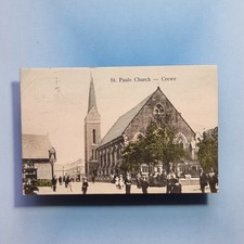 Crewe postcard 1904 for sale  TELFORD