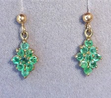 9ct gold emerald for sale  WESTON-SUPER-MARE