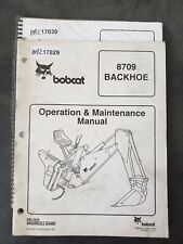 Bobcat 8709 backhoe for sale  Womelsdorf