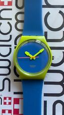 Relógio Swatch Chaise Longue GJ109 masculino padrão 34mm silicone #frankenswatch comprar usado  Enviando para Brazil