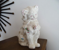 Chat assis faience d'occasion  Gondreville