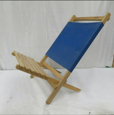 Cadeira Byer "The Maine Lounger" azul para acampamento ou praia ORIGEM feita nos EUA comprar usado  Enviando para Brazil