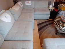 Sofa chair footstool for sale  HAYES