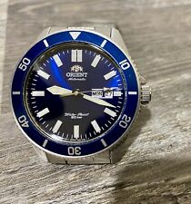 Relógio de mergulho automático Orient Kanno azul 44mm comprar usado  Enviando para Brazil