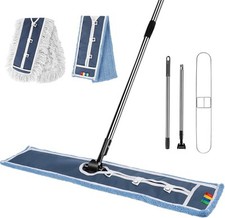 Esfregão industrial MASTERTOP 105cm extra largo esfregão plano com microfibra e #R020 comprar usado  Enviando para Brazil