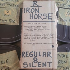 Filme antigo raro da década de 1920 8mm em 6 carretéis "O Cavalo de Ferro" Veja fotos para detalhes comprar usado Filme antigo raro da década de 1920 8mm em 6 carretéis "O Cavalo de Ferro" Veja fotos para detalhes comprar usado  Enviando para Brazil