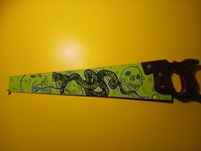 Hand painted saw for sale  STOURBRIDGE