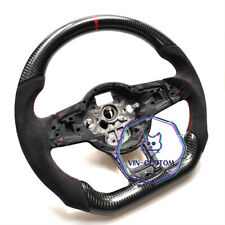 Usado, Volante AUTO FIBRA DE CARBONO REAL PARA volkswagen GOLF MK7 GTI VERMELHO COM CAMURÇA comprar usado  Enviando para Brazil