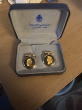 Wedgwood jasperware cufflinks for sale  WOLVERHAMPTON