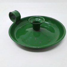 Vintage enamel candle for sale  SUDBURY
