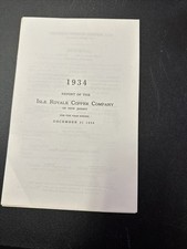 1934 isle royale for sale  Calumet