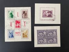 Hongrie blocs 1949 d'occasion  Nancy-