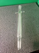 Condensador de bobina de vidro Chemglass 250mm (465mm OAL), chip comprar usado  Enviando para Brazil