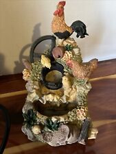 Barnyard rooster fountain for sale  Dunlap