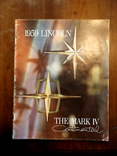 1959 lincoln mark for sale  Ridgefield