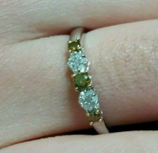Ring diamant gelb gebraucht kaufen  Ansbach