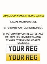 Vin number registration for sale  HUDDERSFIELD