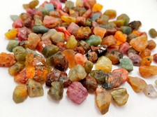Lote de pedras preciosas soltas brutas multi Birmânia safira natural não tratada não aquecida comprar usado  Enviando para Brazil