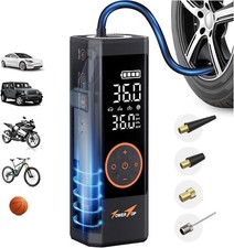 Bomba de ar elétrica 150 PSI, 7800 mAh bateria recarregável, lanterna comprar usado  Enviando para Brazil