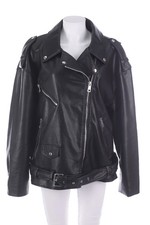 Zara kunstlederjacke lederjack gebraucht kaufen  Darmstadt