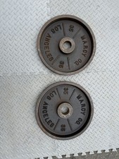 pair weights 35 lb olympic for sale  Gresham