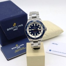 Breitling superocean blue for sale  WETHERBY
