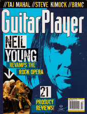 Usado, Revista de guitarrista outubro de 2003 Neil Young Taj Mahal Steve Kimock BRMC Opera comprar usado  Enviando para Brazil