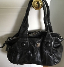 Oushka black leather for sale  HULL