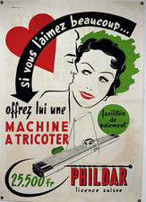 Phildar knitting machine d'occasion  Expédié en Belgium