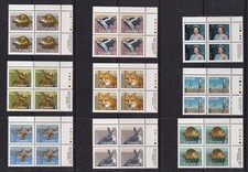 Selos perfeitos do Canadá em blocos de placas de 4 Sc#1155-1183, sem marca de charneira comprar usado  Enviando para Brazil
