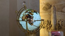 White gemstone globe for sale  LONDON