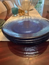 plates recycled glass for sale  Newbury