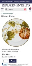 Dinner plates botanical for sale  Westminster