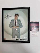 Foto emoldurada assinada por Jesse McCartney 8x10 JSA CERTIFICADO DE AUTENTICIDADE autografada (cantor de partida) comprar usado  Enviando para Brazil