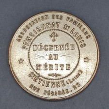 Ancienne médaille pensionnat d'occasion  Brives-Charensac