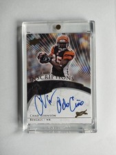 CHAD JOHNSON OCHOCINCO 2008 INSCRIÇÕES REQUINTADAS NO CARTÃO AUTOGRAFADO SP /30 comprar usado  Enviando para Brazil