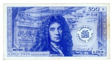 Billet scolaire 500 d'occasion  Paris I