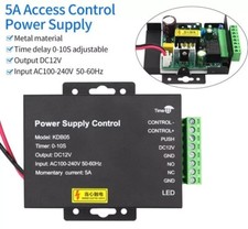 Adaptador de trava de porta elétrica interruptor de controle de fonte de alimentação 12V 5A AC100-240V 50-60Hz comprar usado  Enviando para Brazil